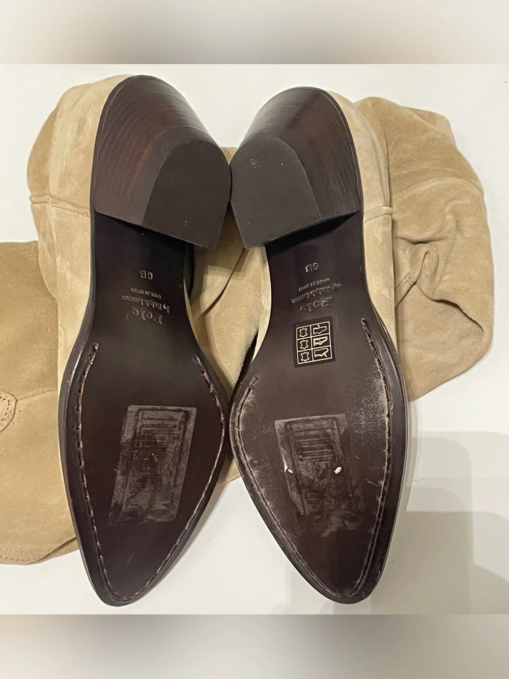 POLO By RALPH LAUREN Suede Tall Western Boot